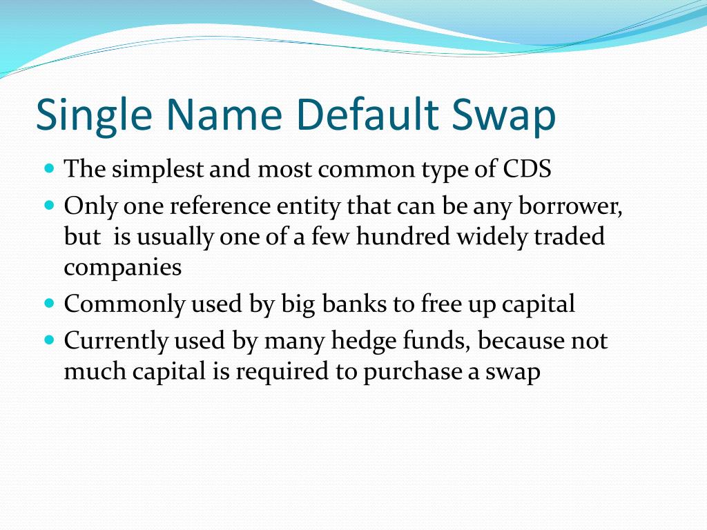 PPT Credit Default Swaps PowerPoint Presentation, free download ID