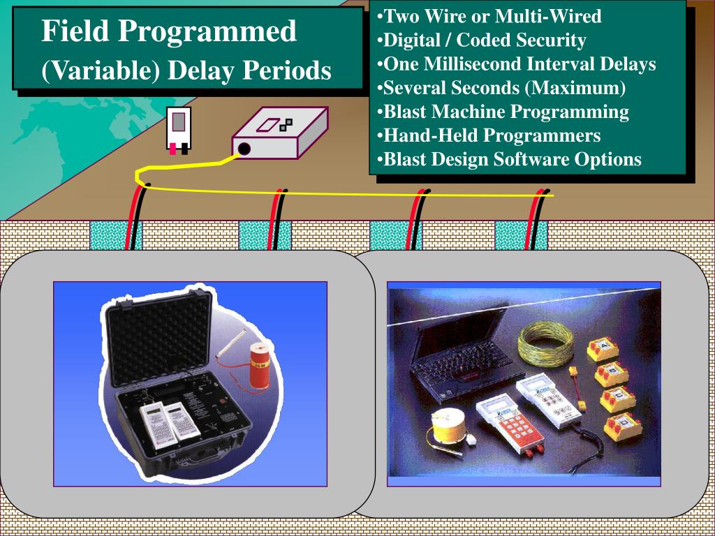 PPT Safe Introduction of Electronic Detonators PowerPoint