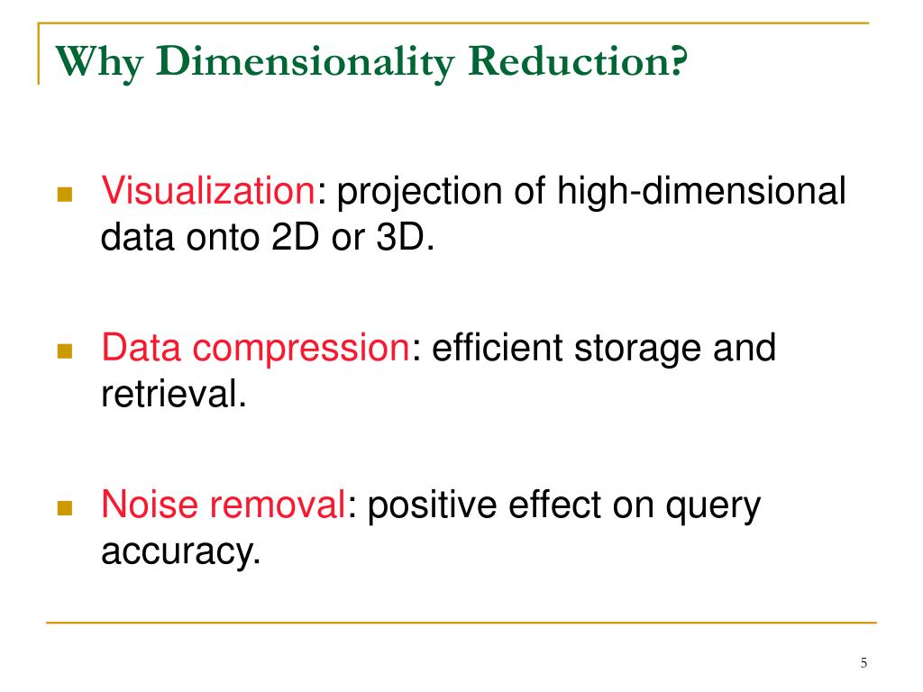 PPT Dimensionality Reduction for Data Mining Techniques, Applications and Trends PowerPoint