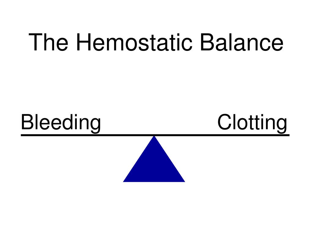 PPT Clinical Relevance of Hemostasis PowerPoint Presentation ID1320441