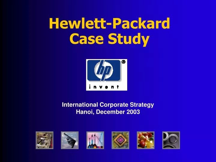 PPT HewlettPackard Case Study PowerPoint Presentation, free download