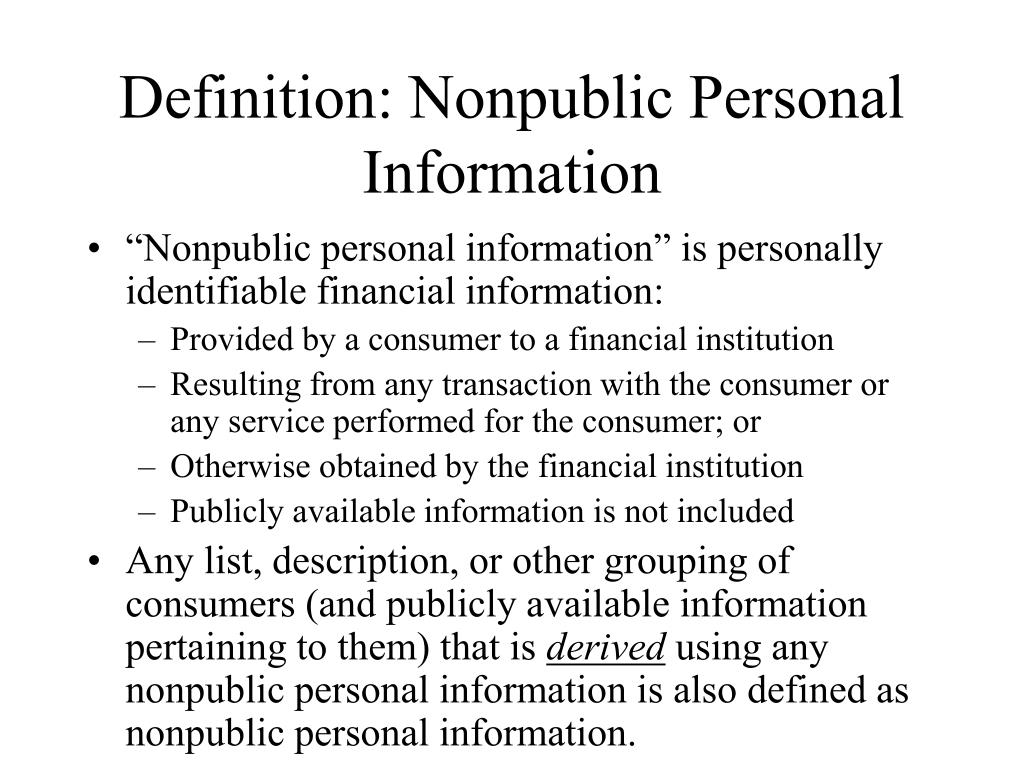 PPT Sensitive Information in Financial Services PowerPoint