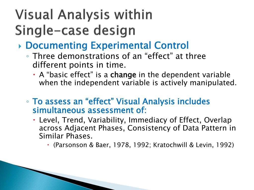 PPT SingleCase Research Standards for Design and Analysis Thomas R. Kratochwill University