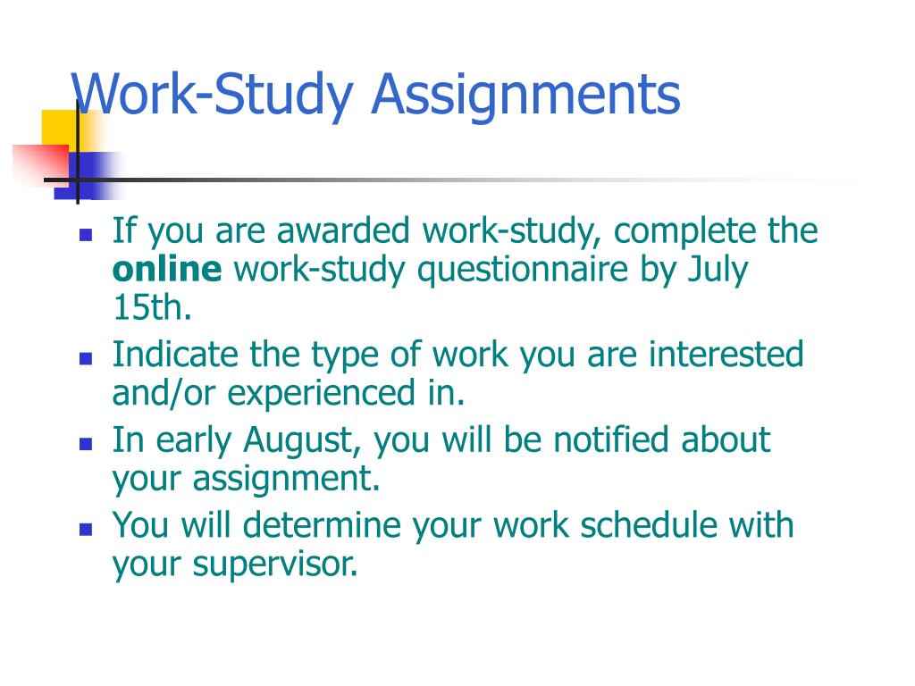 PPT WorkStudy Employment PowerPoint Presentation, free download ID