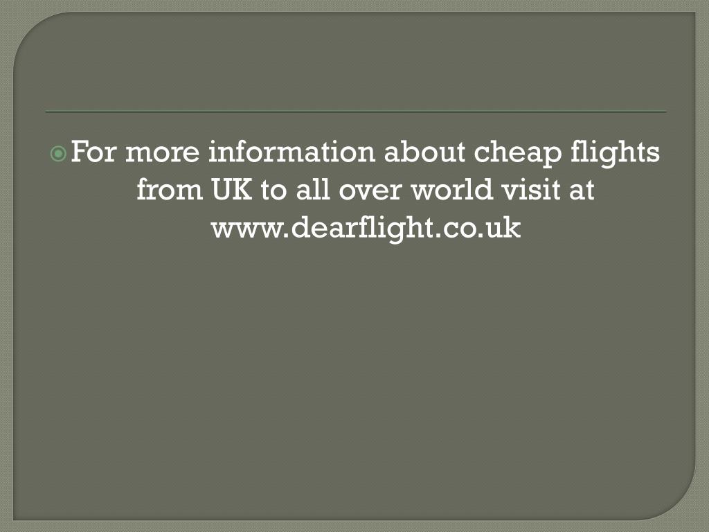 PPT Cheap flights to Edmonton PowerPoint Presentation, free download