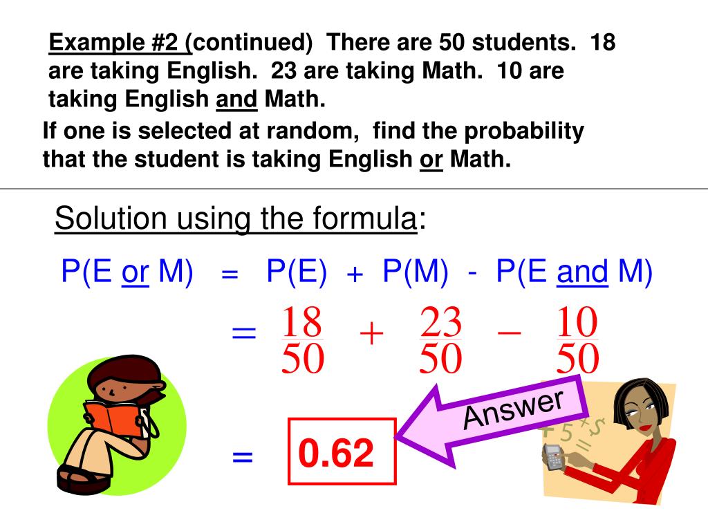 PPT Addition Rule for Probability PowerPoint Presentation, free