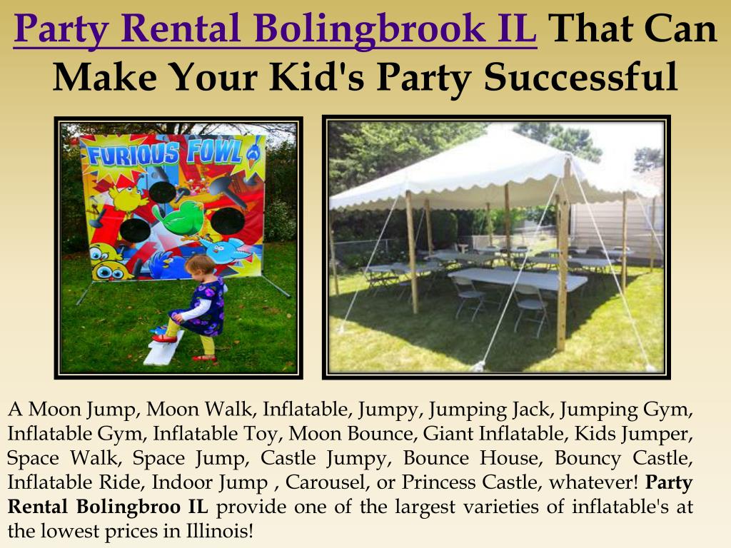PPT Party Rentals Aurora IL PowerPoint Presentation, free download