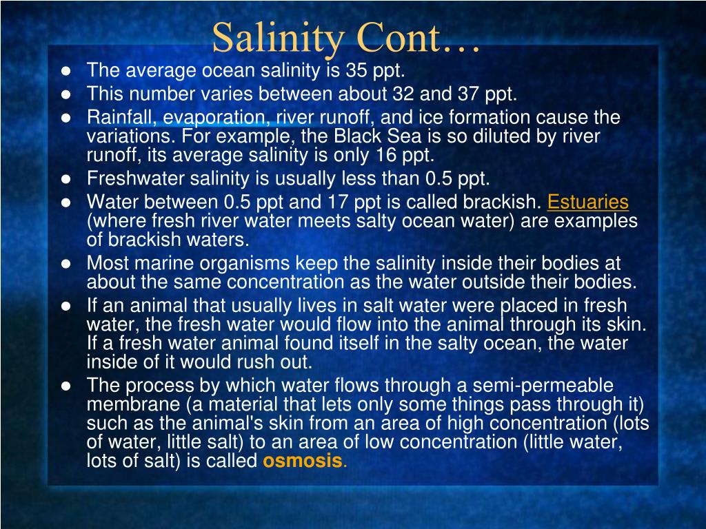 PPT Density, Salinity &amp, Temperature PowerPoint Presentation, free