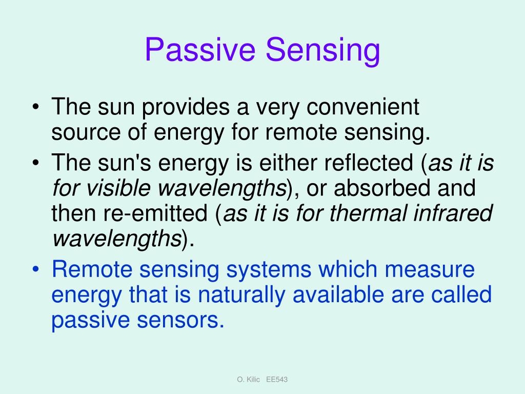 PPT EE 543 Theory and Principles of Remote Sensing PowerPoint