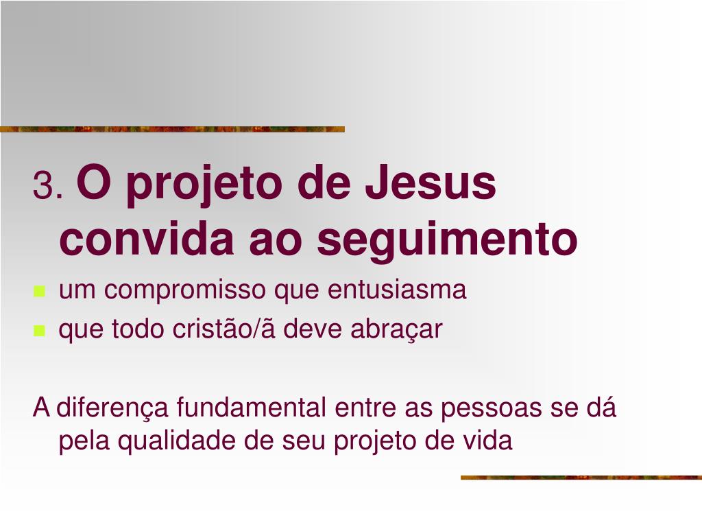 PPT PROJETO DE VIDA? PowerPoint Presentation, free download ID1335905