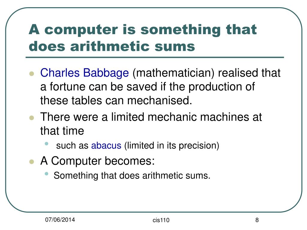 PPT Chapter 2 The development of computers PowerPoint Presentation