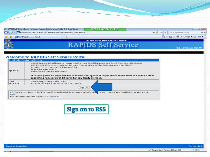 PPT RAPIDS Self Service Portal PowerPoint Presentation ID1346218