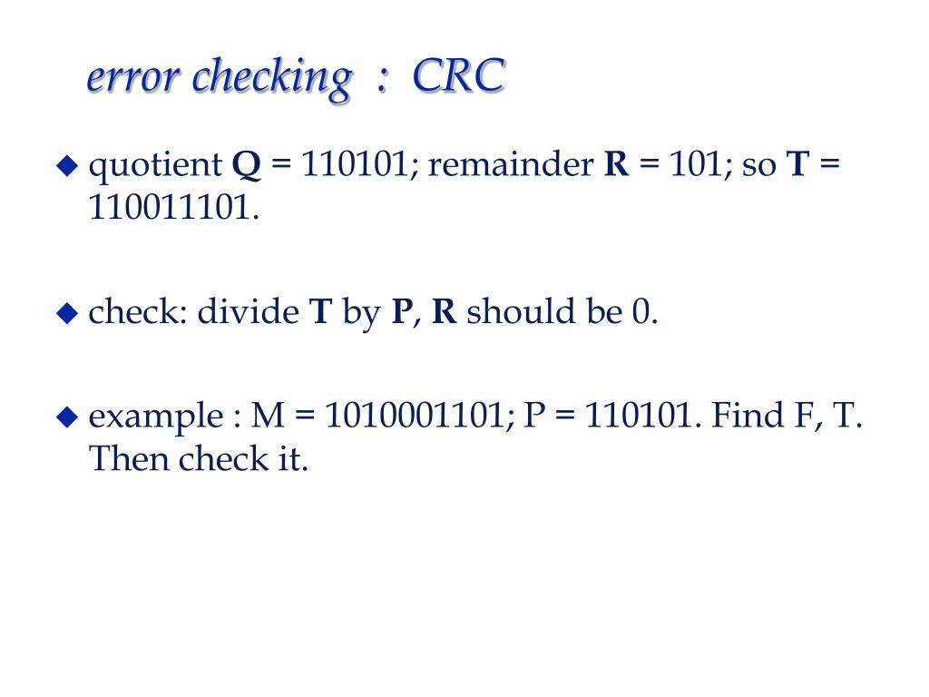 PPT CS3502 Data and Computer Networks DATA LINK LAYER 1 PowerPoint