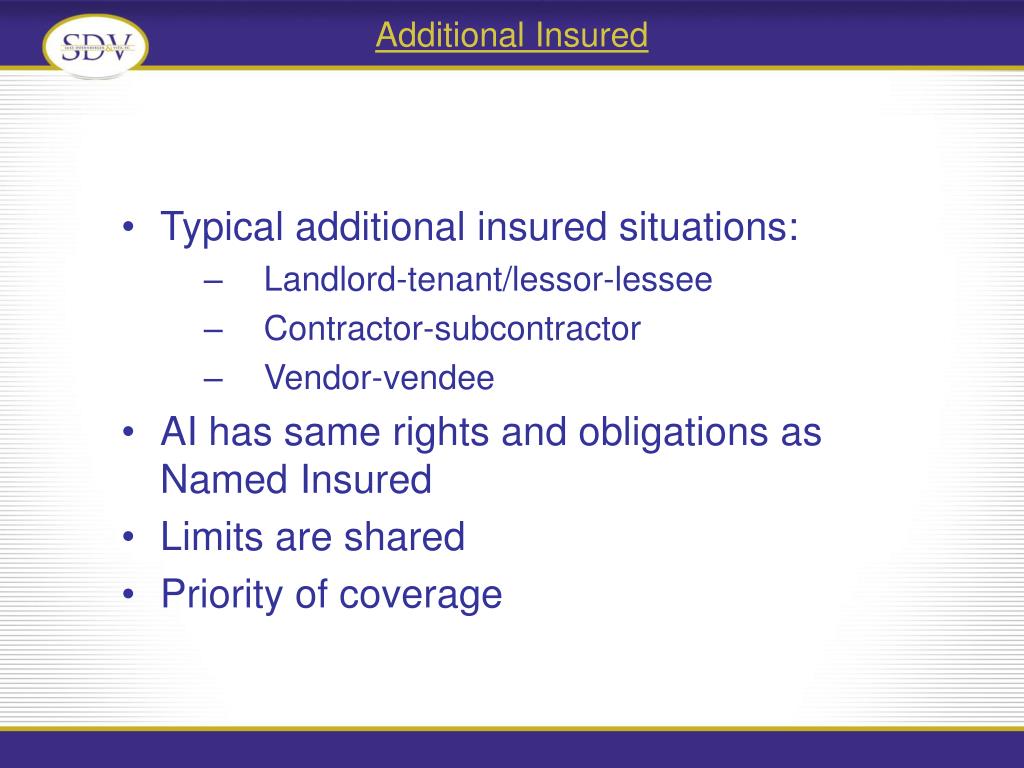 PPT Commercial Insurance What Every GC Should Know PowerPoint
