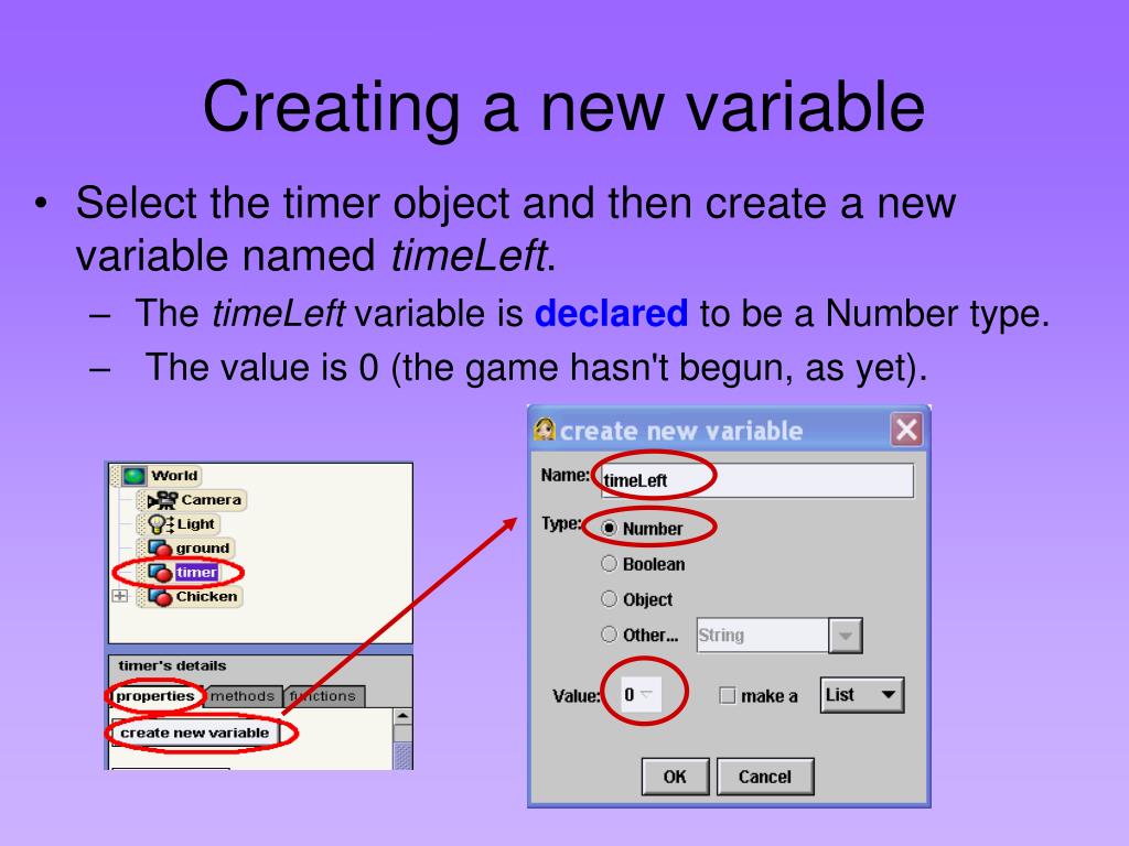 PPT Variables and Inheritance PowerPoint Presentation, free download