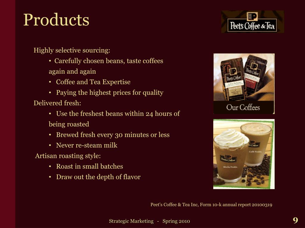 PPT Peet's Coffee & Tea PowerPoint Presentation, free download ID