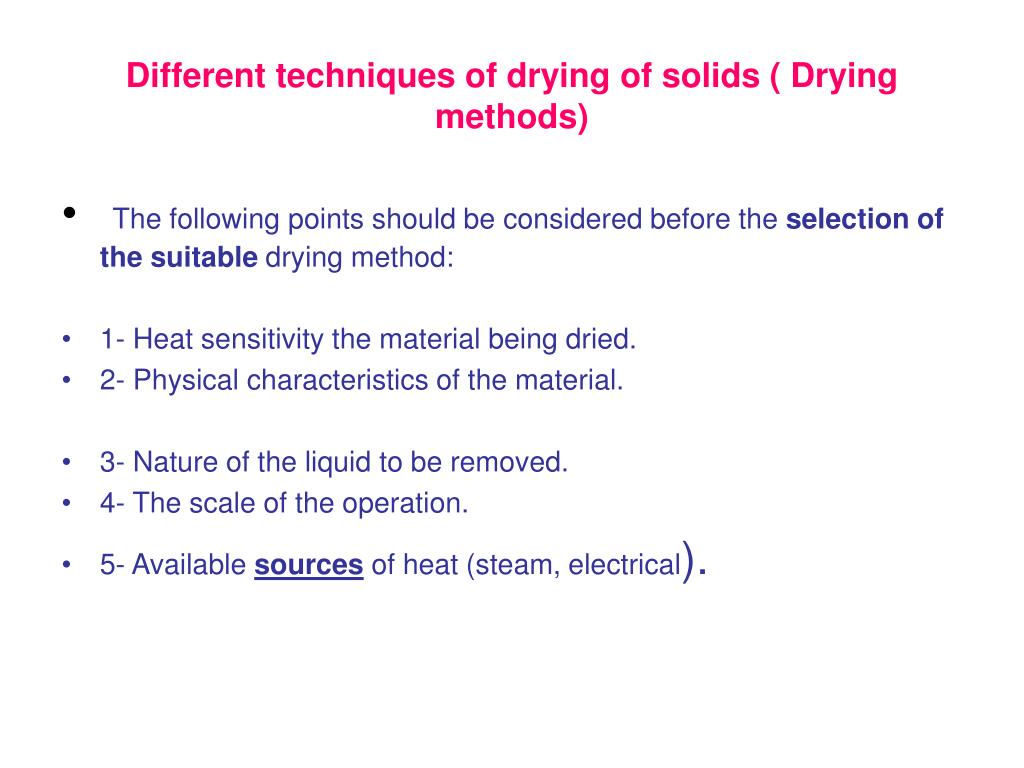 PPT Drying PowerPoint Presentation, free download ID1355007