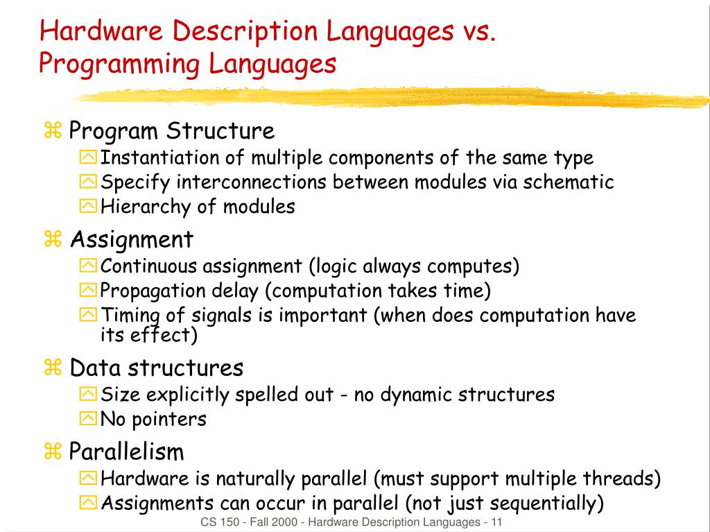 PPT Hardware Description Languages PowerPoint Presentation, free