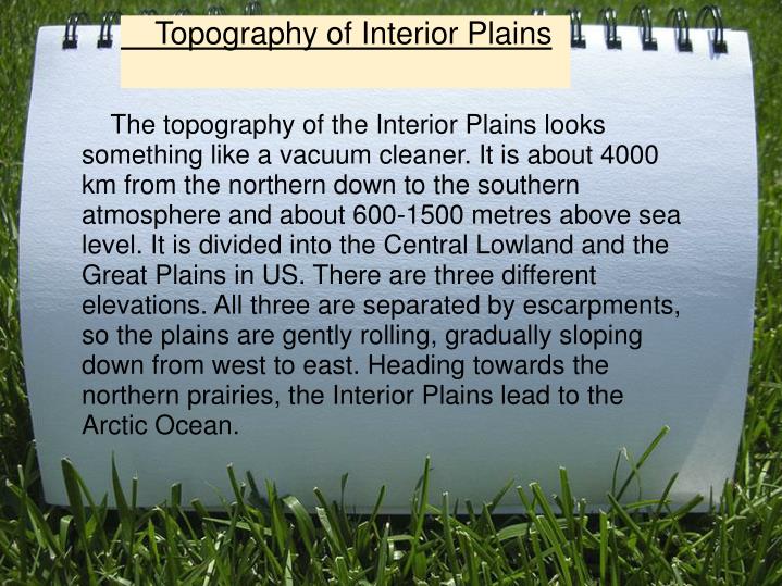 PPT The Interior Plains PowerPoint Presentation ID1356033