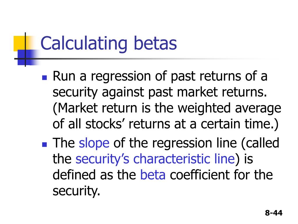 PPT CHAPTER 8 Risk and Rates of Return PowerPoint Presentation, free