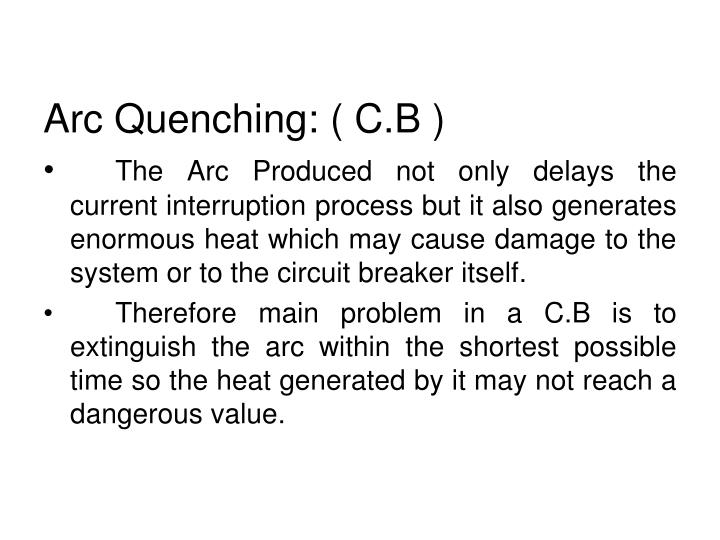PPT Arc Voltage The Voltage drop across the arc is called Arc