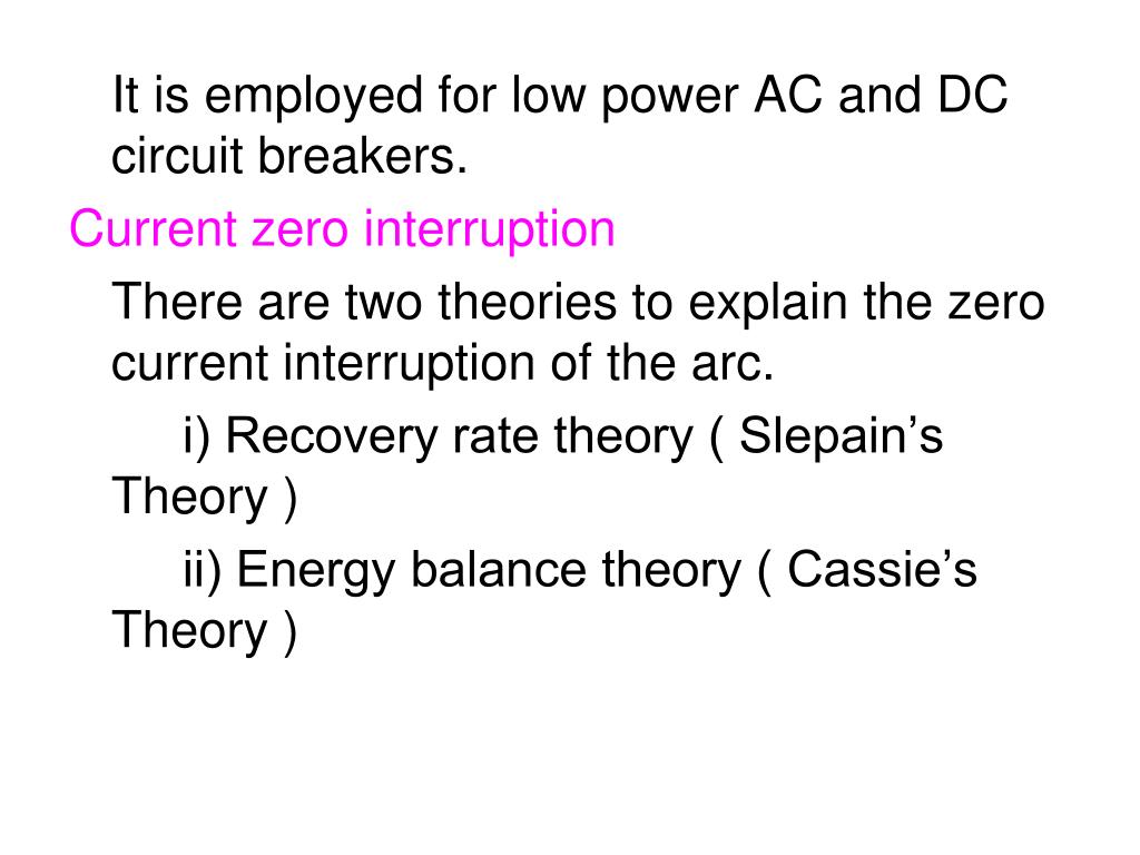 PPT Arc Voltage The Voltage drop across the arc is called Arc