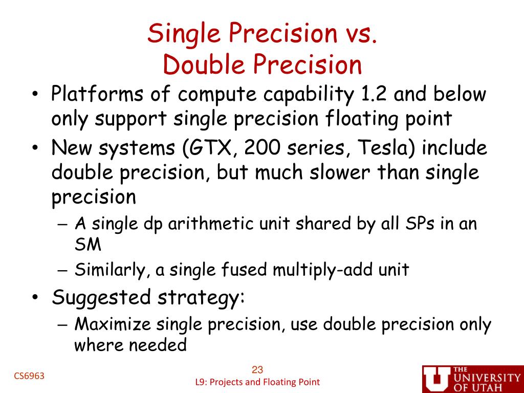 PPT L9 Next Assignment, Project and Floating Point Issues PowerPoint