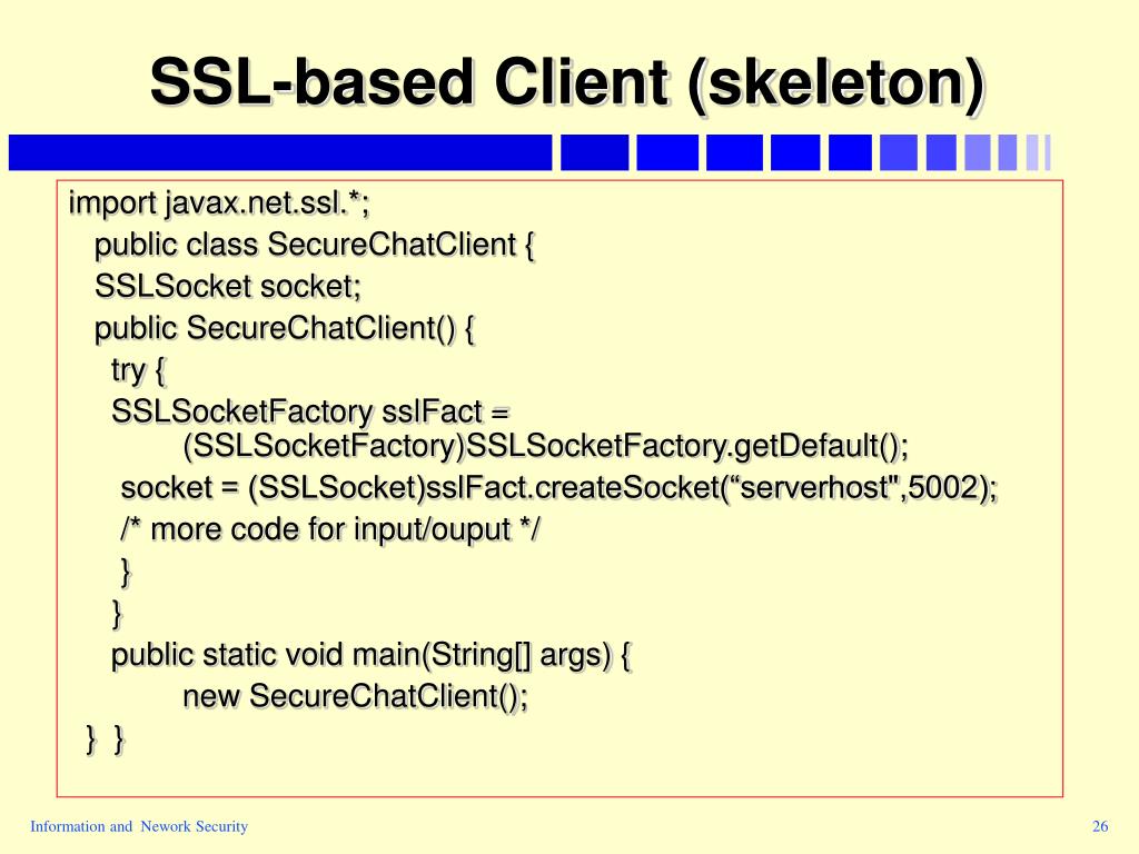 PPT Security at the Transport Layer Lecture 6 PowerPoint Presentation