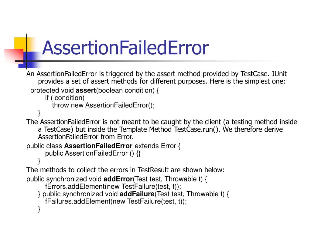 PPT Junit Architecture PowerPoint Presentation, free download ID