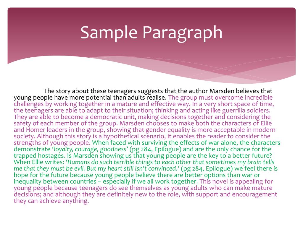 PPT Year 7 SEAL English Exam Review PowerPoint Presentation, free