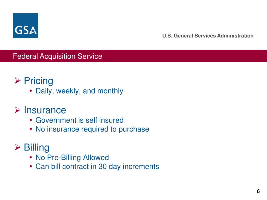 PPT GSA’s ShortTerm Vehicle Rental Programs PowerPoint Presentation