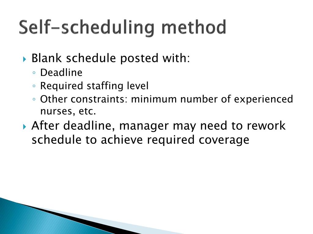 PPT Nurse Scheduling PowerPoint Presentation, free download ID1369206
