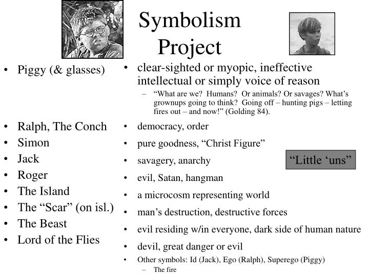 PPT Lord of the Flies Symbolism Project PowerPoint Presentation ID