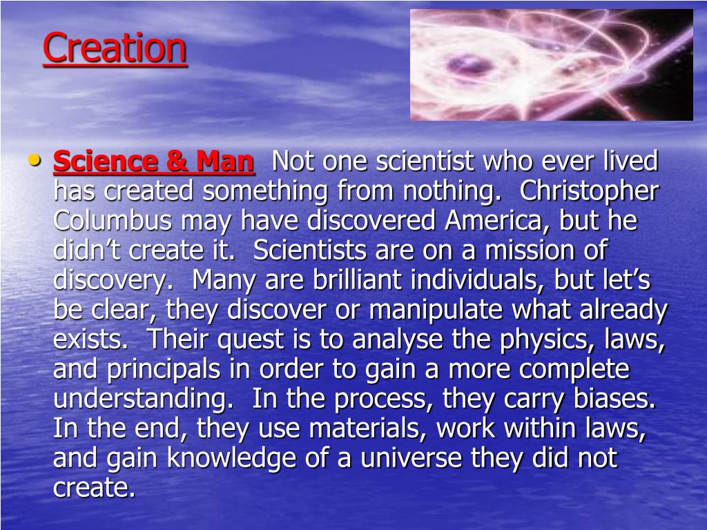 PPT God’s Creation PowerPoint Presentation, free download ID1370598