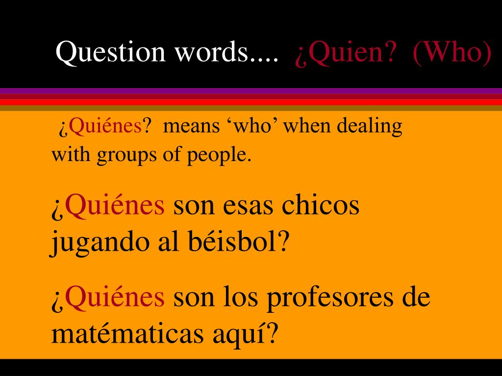 PPT QUESTION WORDS PowerPoint Presentation, free download ID13711