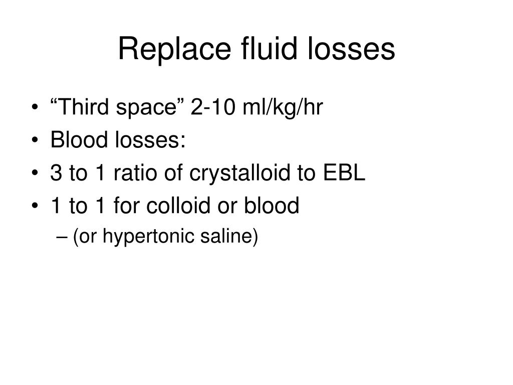 PPT Perioperative Fluid Management PowerPoint Presentation, free