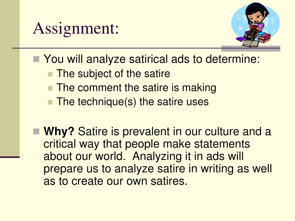 PPT Understanding Satire PowerPoint Presentation, free download ID