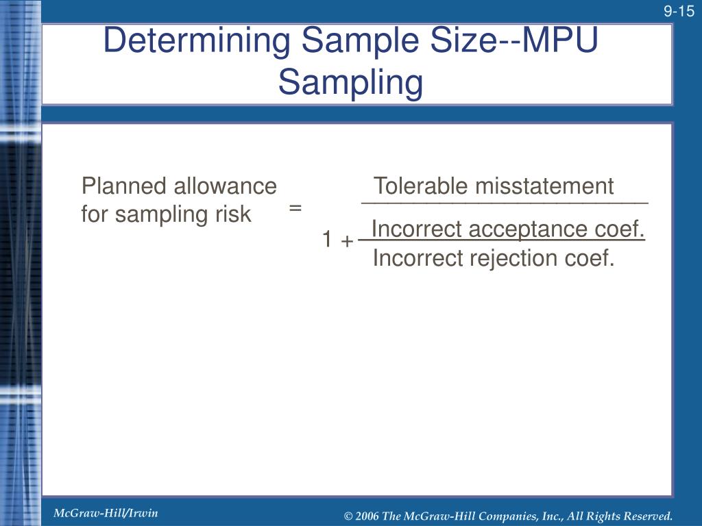 PPT Audit Sampling PowerPoint Presentation, free download ID1379089