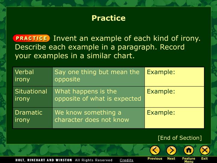 PPT What Is Irony? PowerPoint Presentation ID1379233