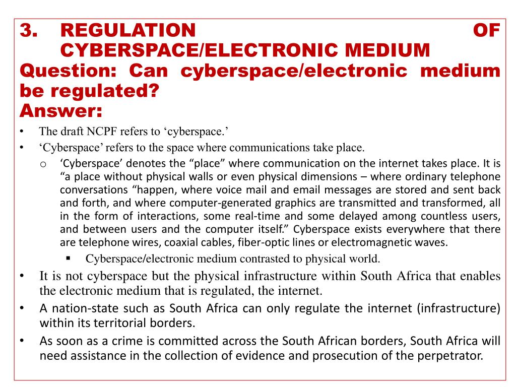 PPT EVALUATION OF CYBERCRIME REGULATION IN SOUTH AFRICA BY MURDOCH