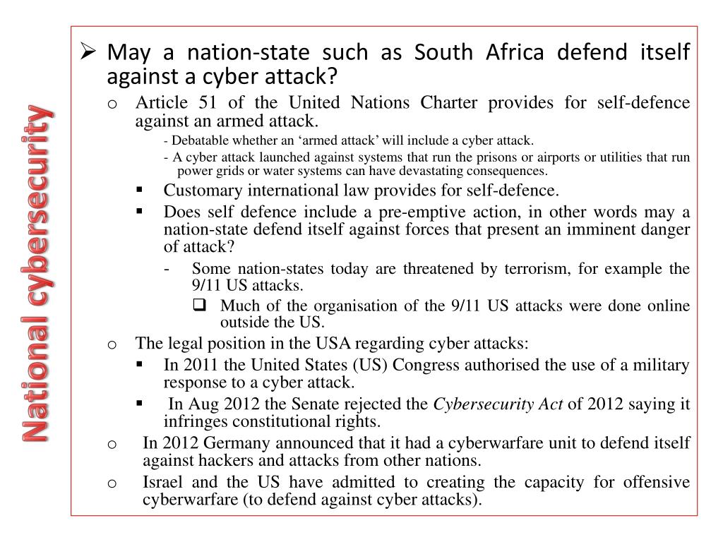 PPT EVALUATION OF CYBERCRIME REGULATION IN SOUTH AFRICA BY MURDOCH