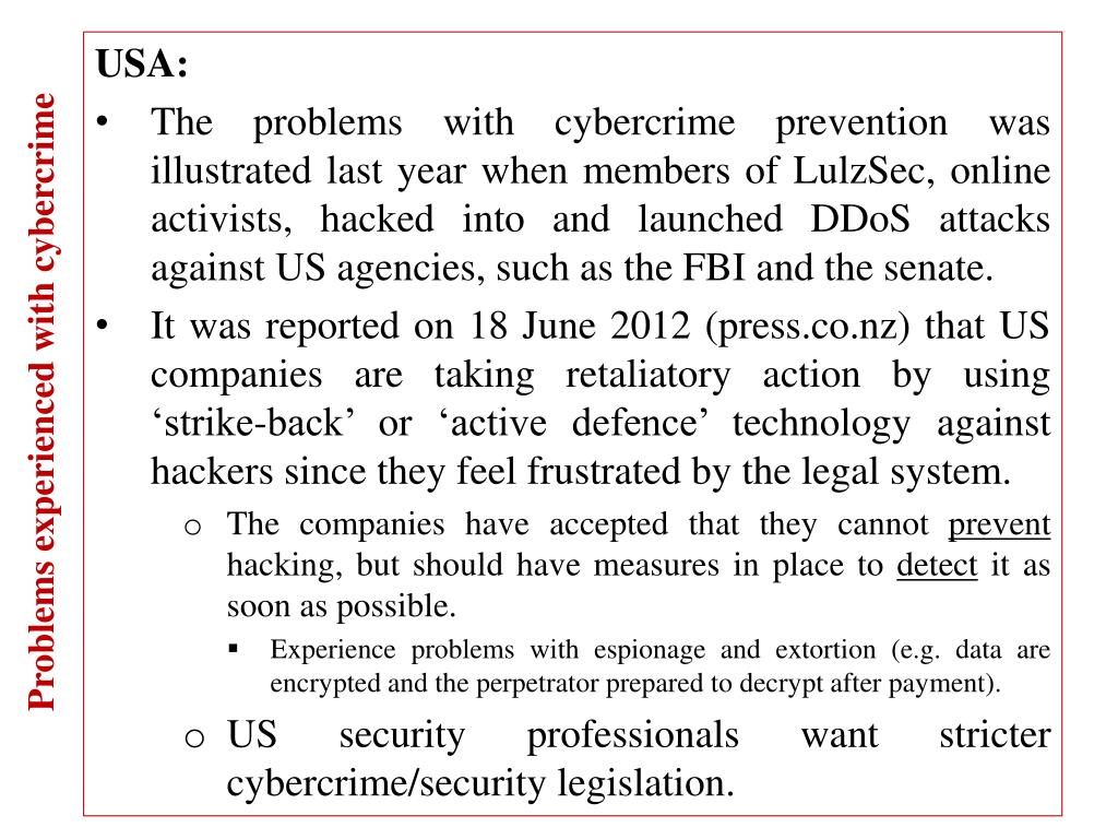 PPT EVALUATION OF CYBERCRIME REGULATION IN SOUTH AFRICA BY MURDOCH