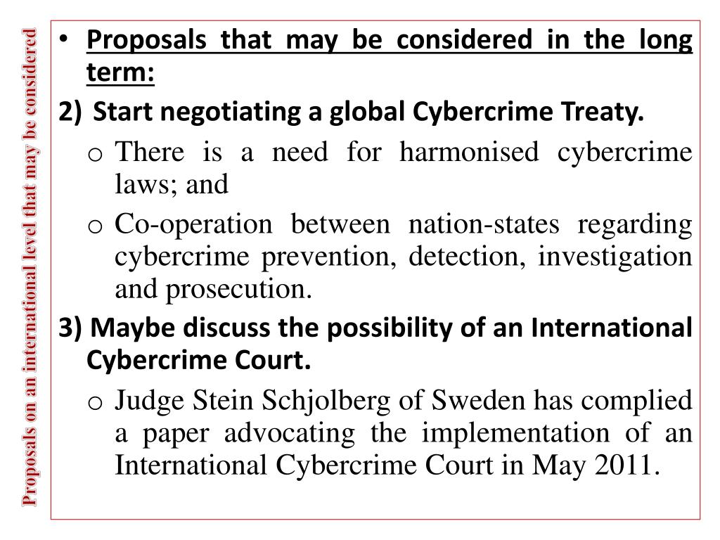 PPT EVALUATION OF CYBERCRIME REGULATION IN SOUTH AFRICA BY MURDOCH