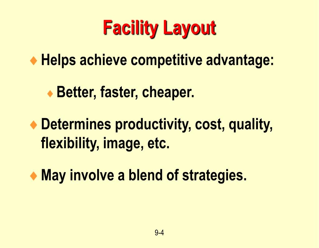 PPT Operations Management Layout Strategy Chapter 9 PowerPoint