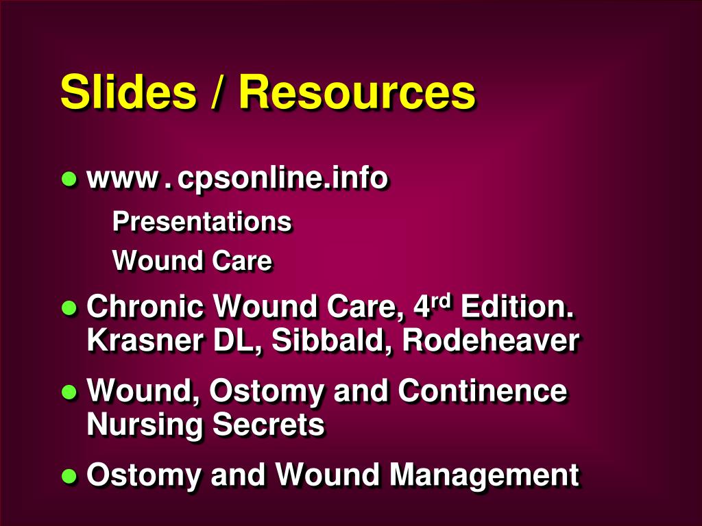 PPT Palliative Wound Care PowerPoint Presentation, free download ID