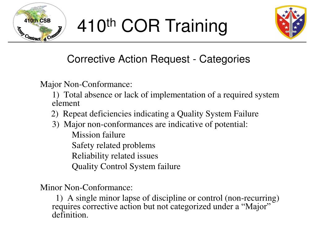 Corrective Action Army Regulation Army Military