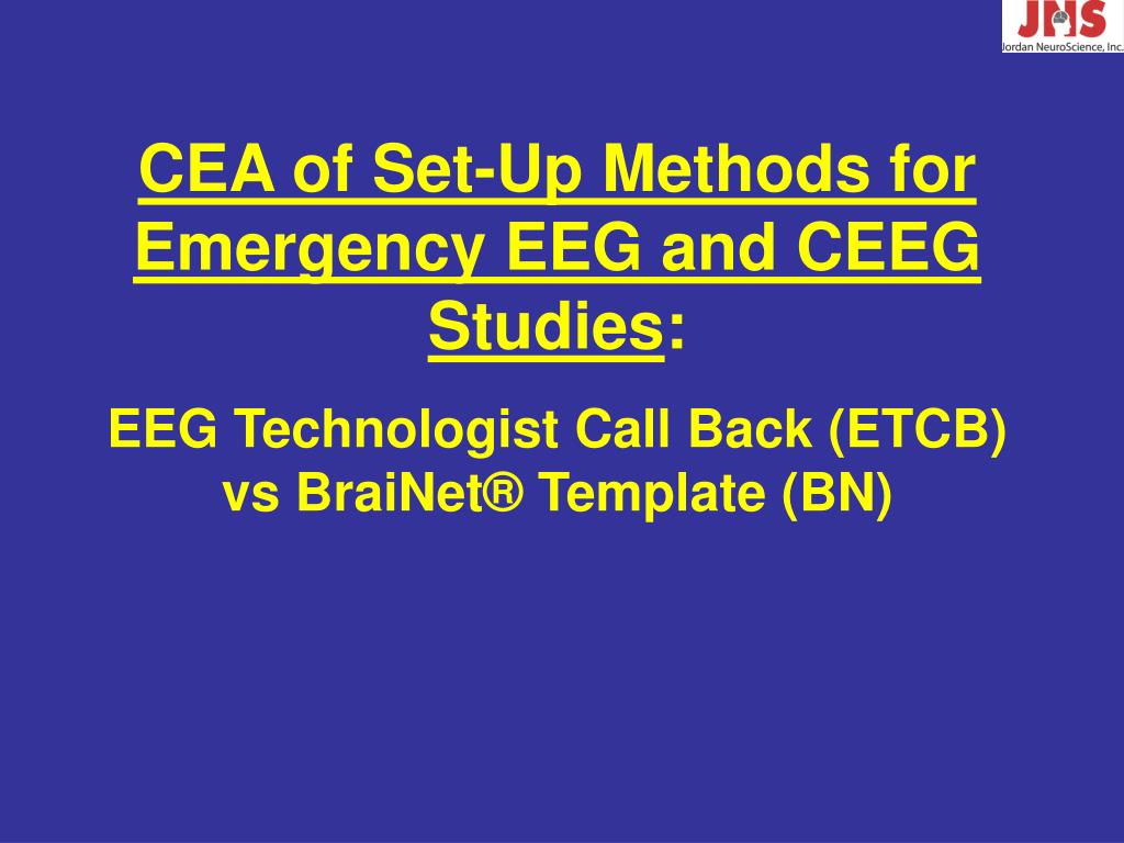 PPT CostEffectiveness of EEG Monitoring in Acute Brain Injury What