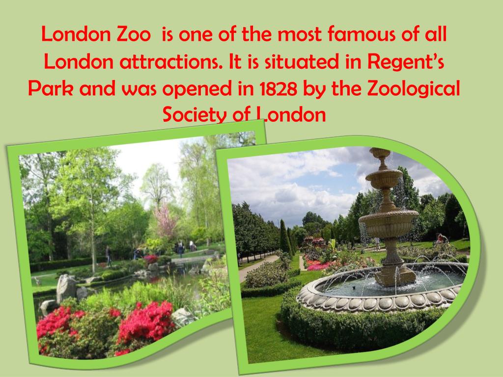 PPT TO LONDON ZOO PowerPoint Presentation, free download ID1386546