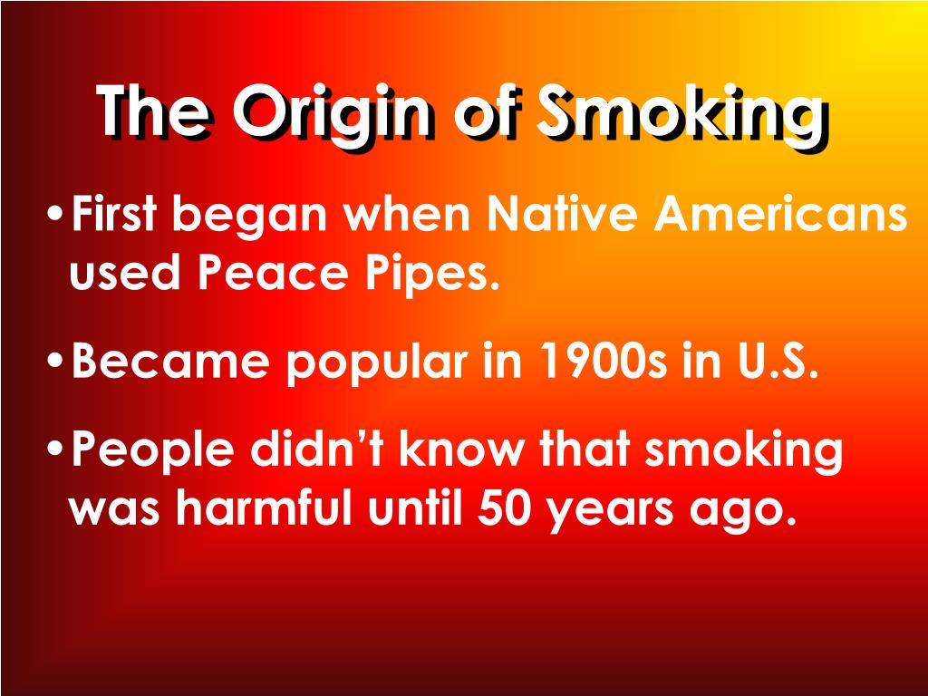 PPT Why is Smoking Bad for You? PowerPoint Presentation, free