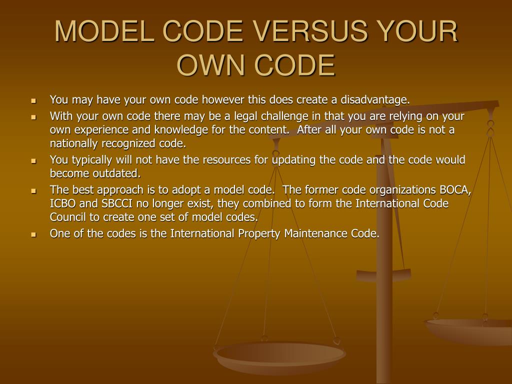 PPT PROPERTY MAINTENANCE CODES AND ENFORCEMENT PowerPoint